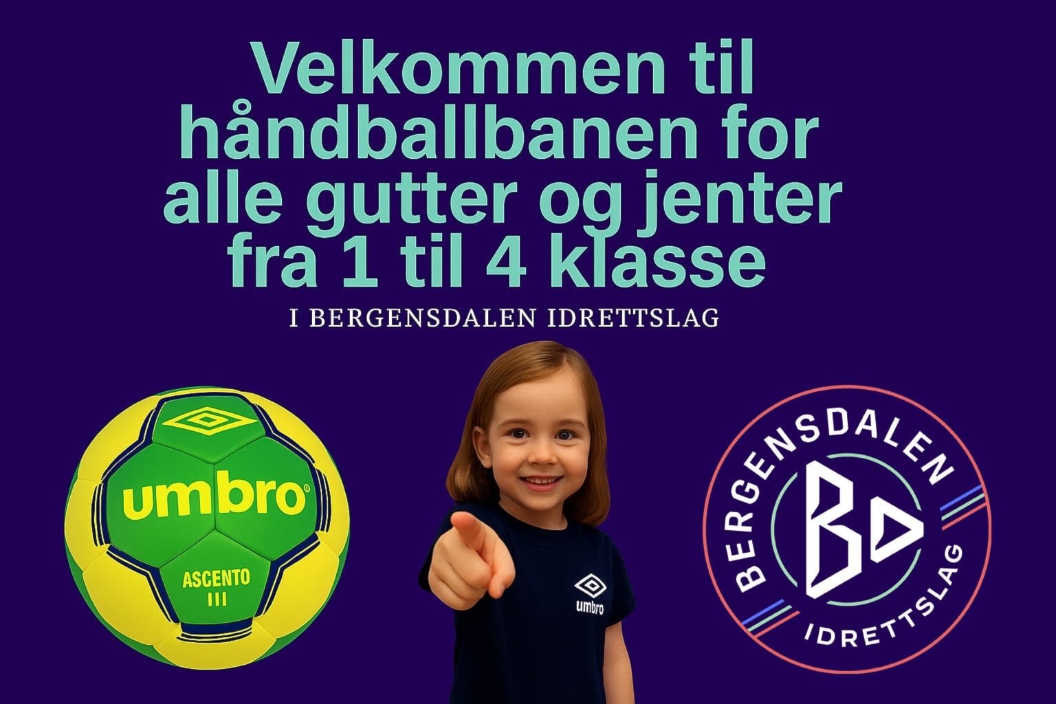 Endelig håndballskole!
